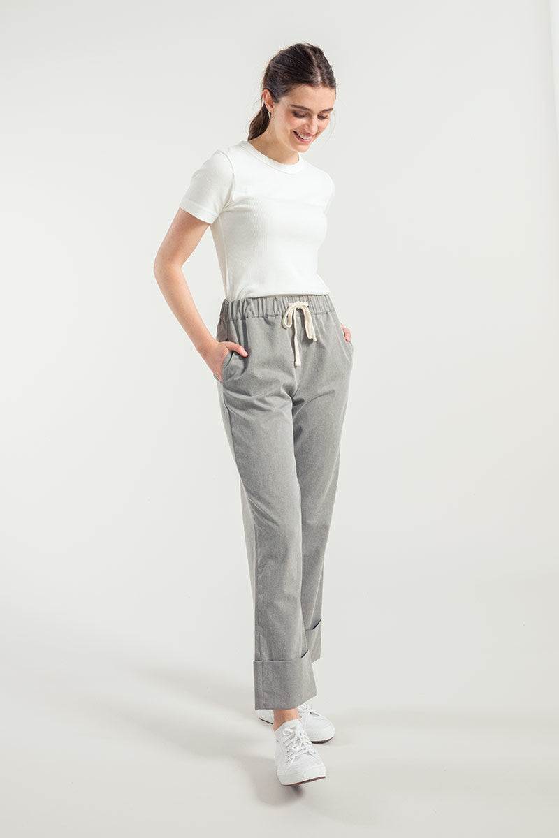 Rifò ELETTRA Pantaloni Donna Cotone Rigenerato 2025