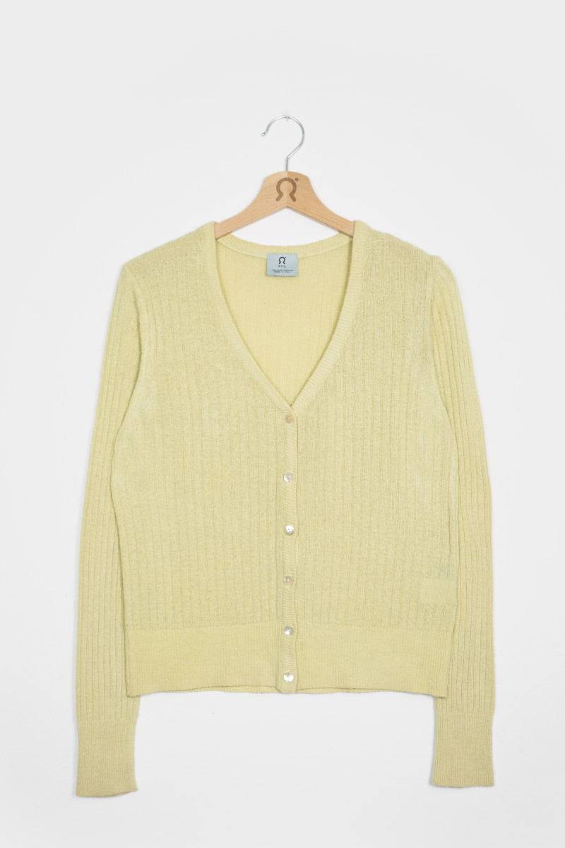 Rifò REALMA Cardigan Seta Rigenerata Tinture Naturali Promozione