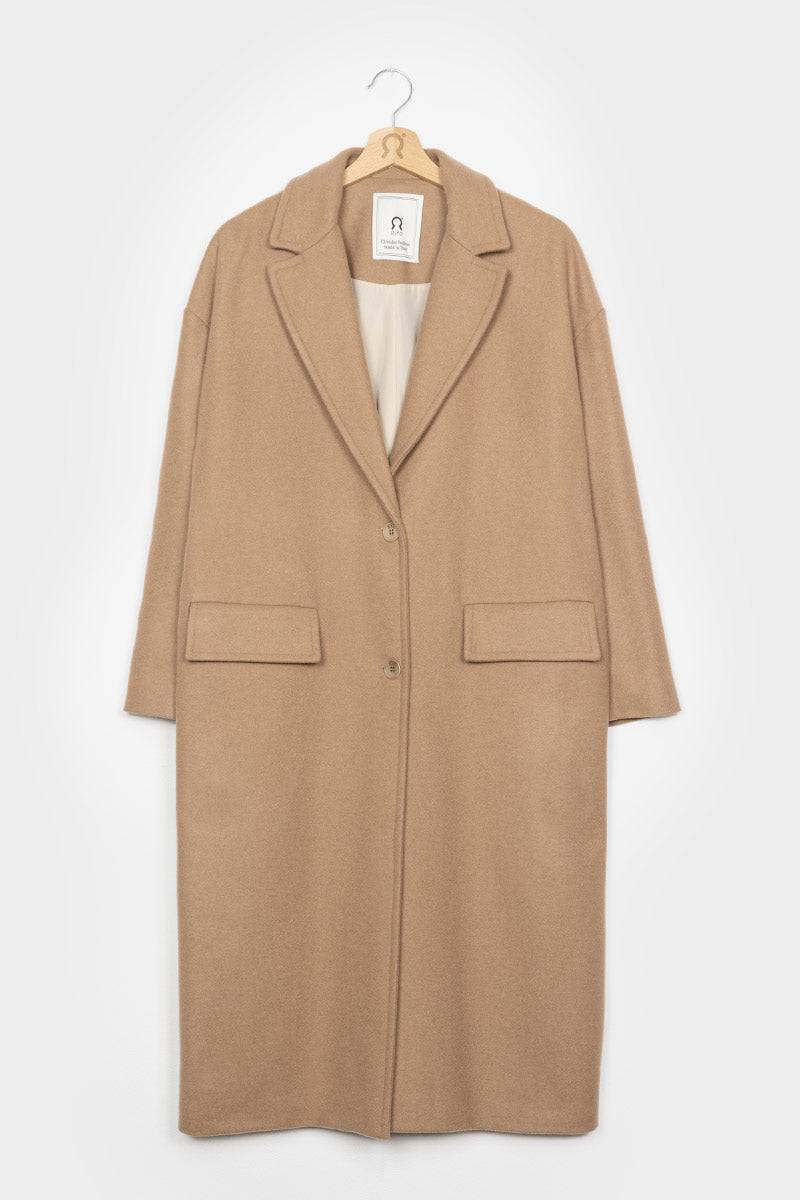 Rifò MARA Cappotto Donna Lana Rigenerata Qualità Garantita