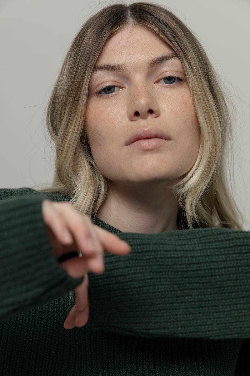 Rifò MELISSA Maglia Girocollo Donna Cashmere Rigenerato Vendite stagionali