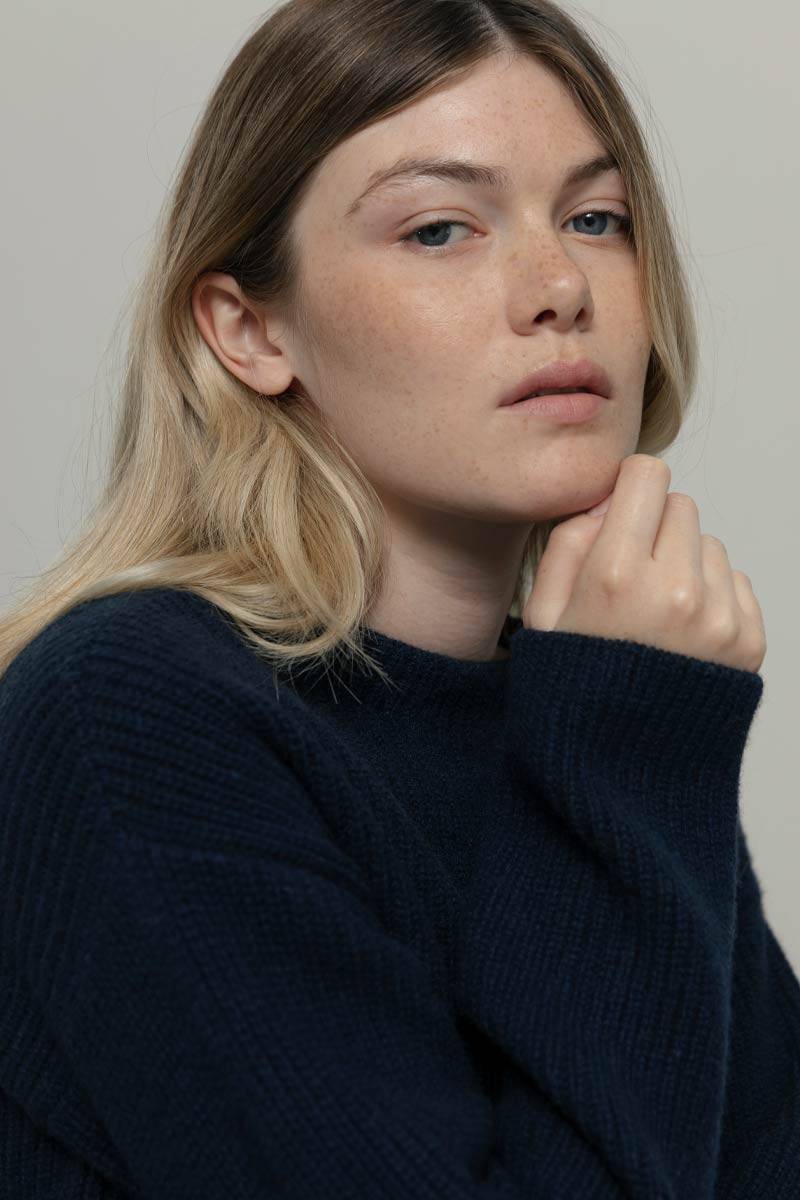 Rifò MELISSA Maglia Girocollo Donna Cashmere Rigenerato Promozione Limitata