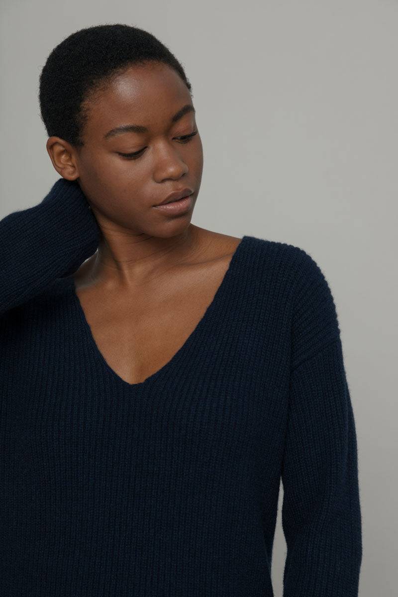 Rifò ESTER Maglia Scollo a V Donna Cashmere Shopping Online