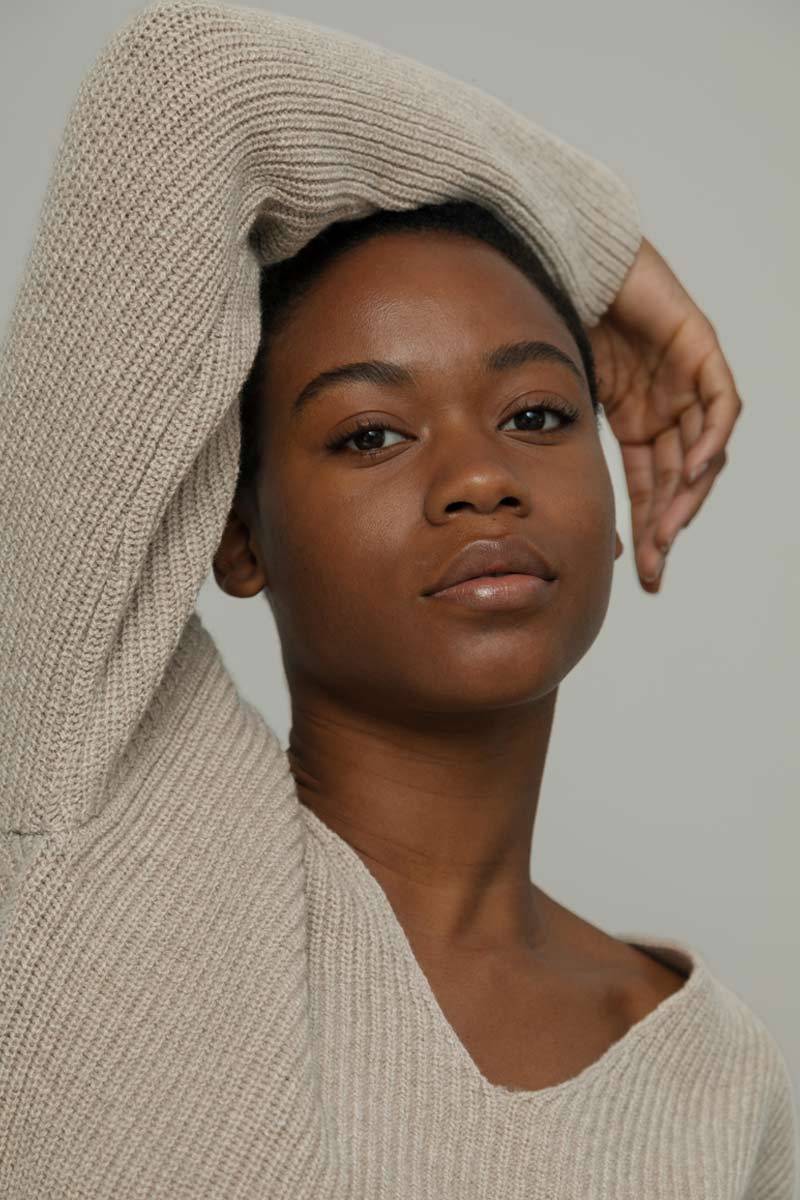 Rifò ESTER Maglia Scollo a V Donna Cashmere Convenienza