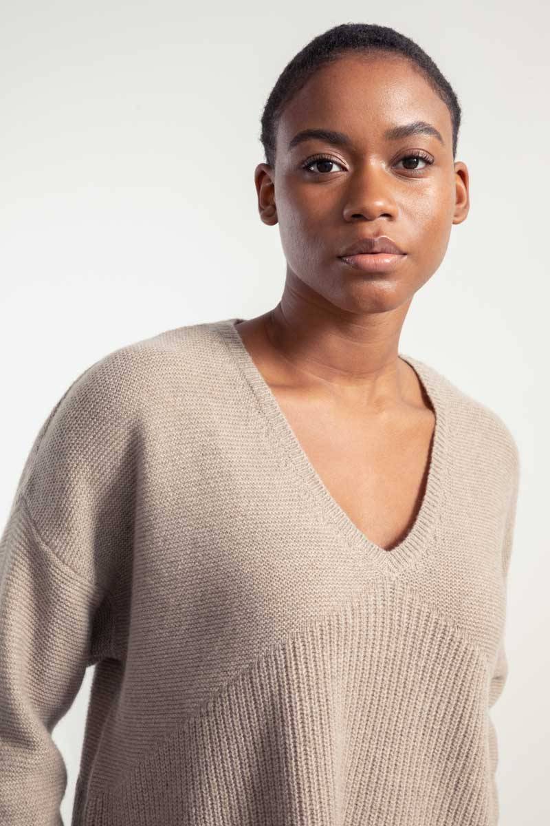 Rifò ELEONORA Maglia Donna Cashmere Rigenerato Sconto