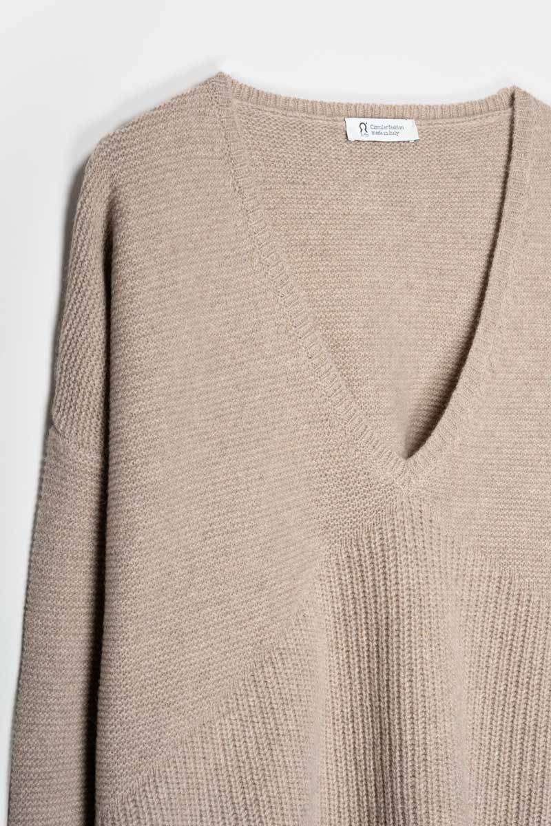 Rifò ELEONORA Maglia Donna Cashmere Rigenerato Sconto