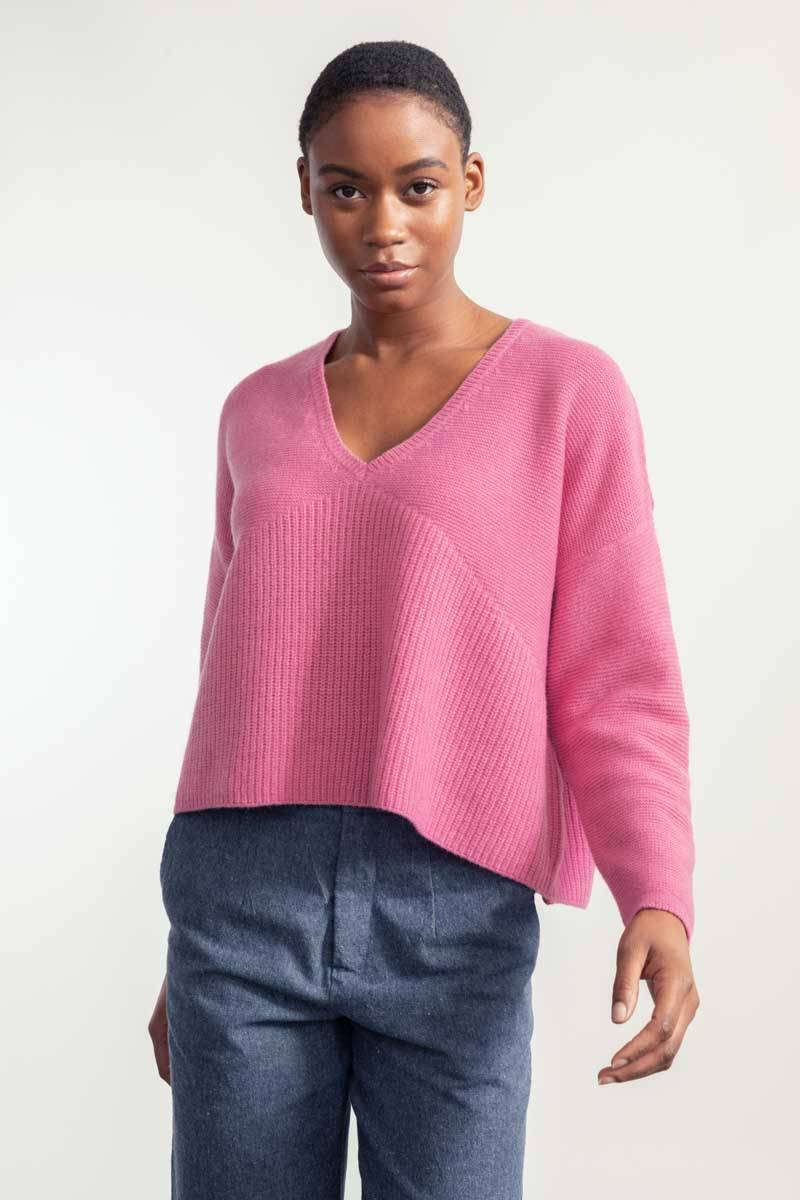Rifò ELEONORA Maglia Donna Cashmere Rigenerato