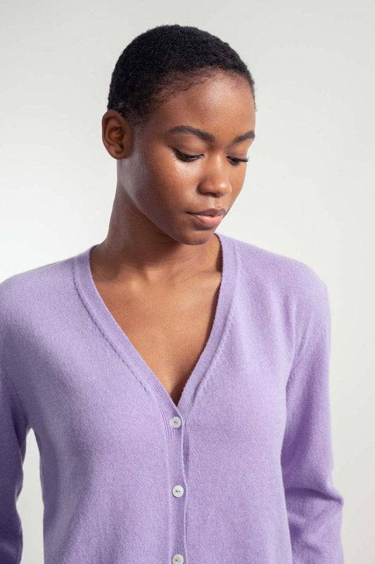 Rifò LETIZIA Cardigan Donna Light Cashmere Rigenerato Offerte