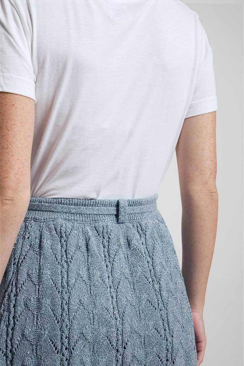 Rifò LAUREN Gonna Donna Cotone Jeans Rigenerato Promozione