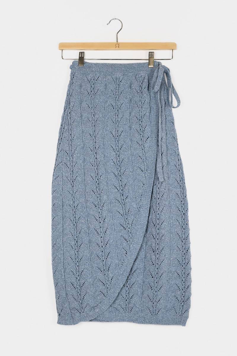 Rifò LAUREN Gonna Donna Cotone Jeans Rigenerato Promozione