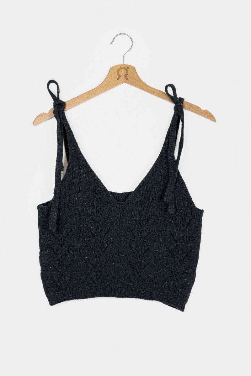 Rifò RENÉ Top Donna Cotone Jeans Rigenerato Fino Al -60%