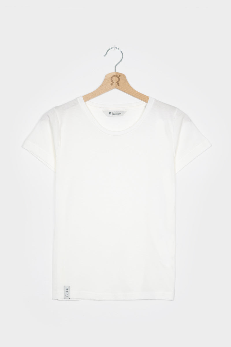 Rifò FRANCA T-shirt Donna Cotone Rigenerato Sottocosto