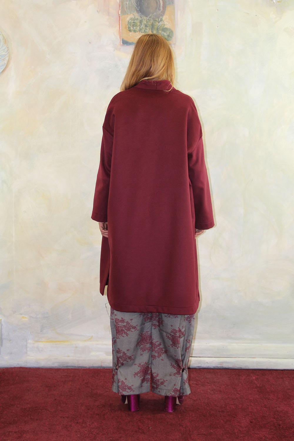 ROSÈ A POIS Baustelle Cappotto Cashmere Promozione Limitata