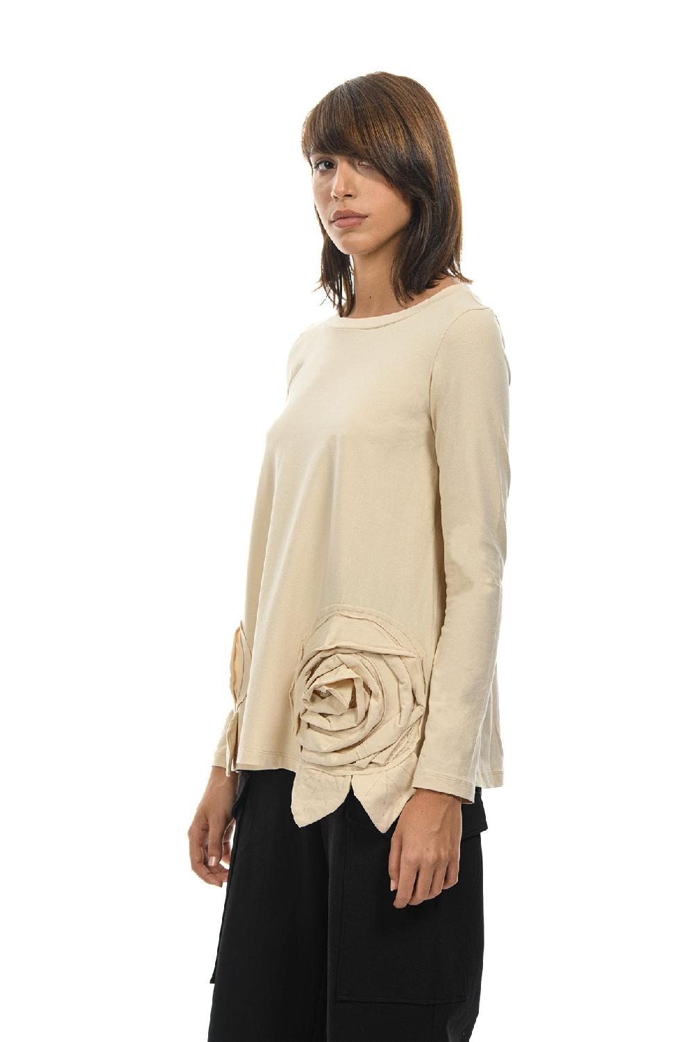 ROSÈ A POIS Pimpinella Grey T-shirt Convenienza