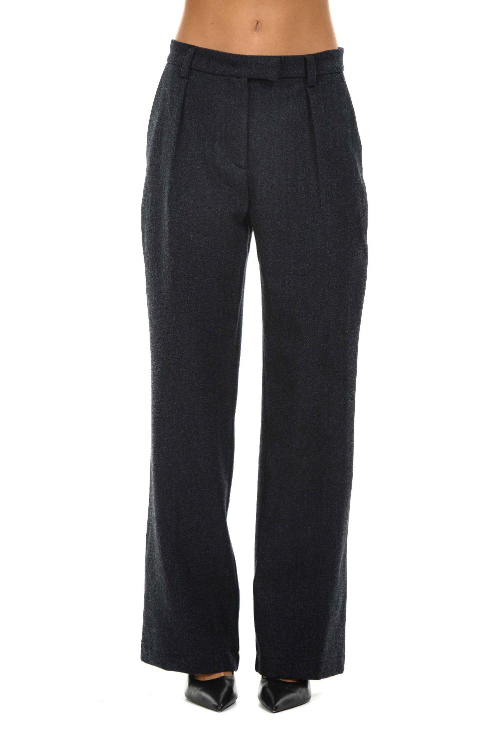 ROSÈ A POIS BING Pantalone in pura lana Pezzi Unici
