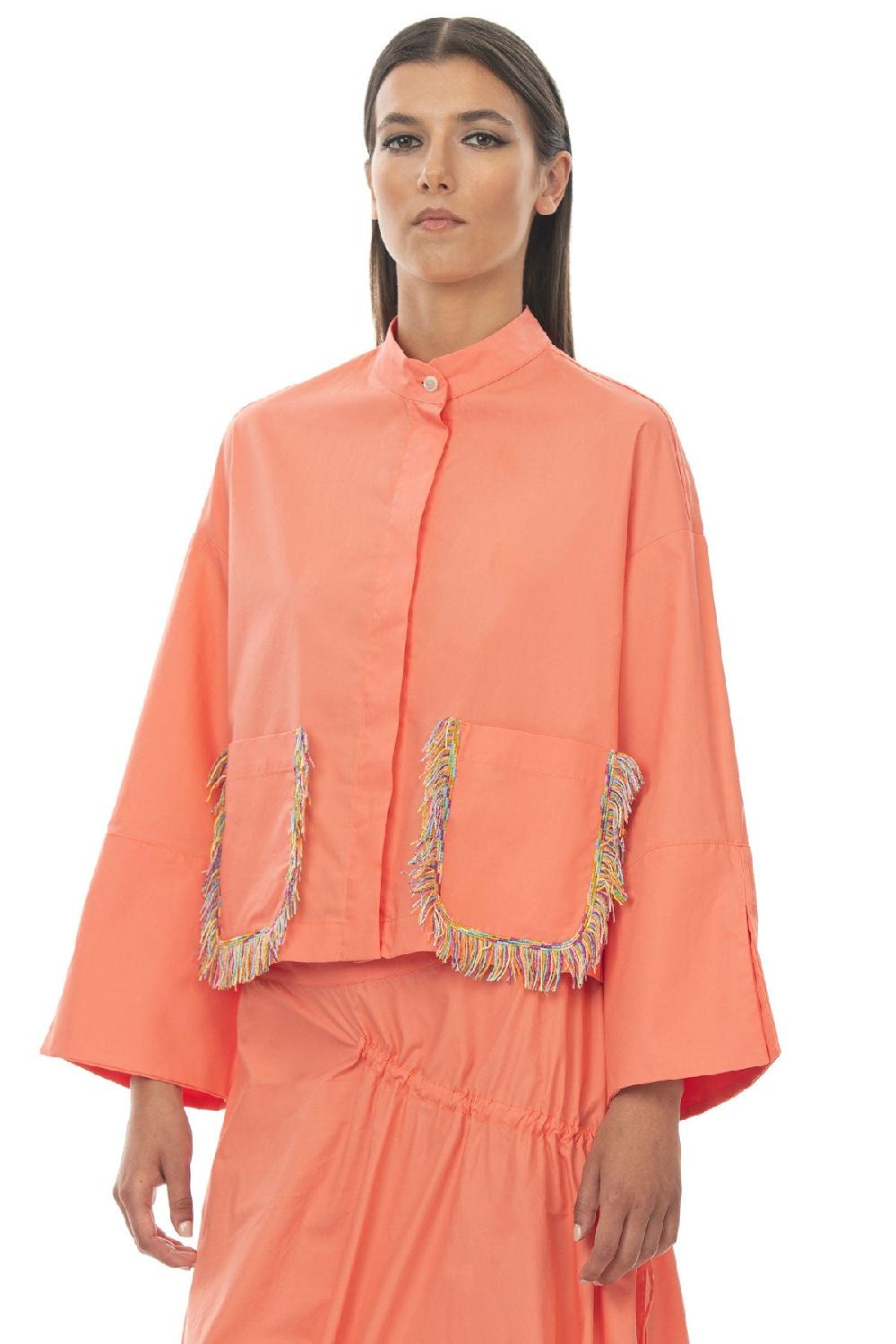 ROSÈ A POIS Hansel Camicia Rosa Negozi Online