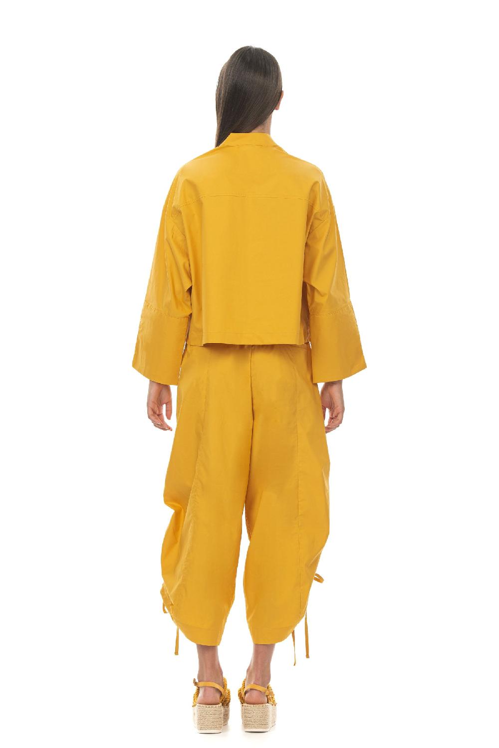 ROSÈ A POIS Ranocchio Pantalone Giallo Fino Al -60%