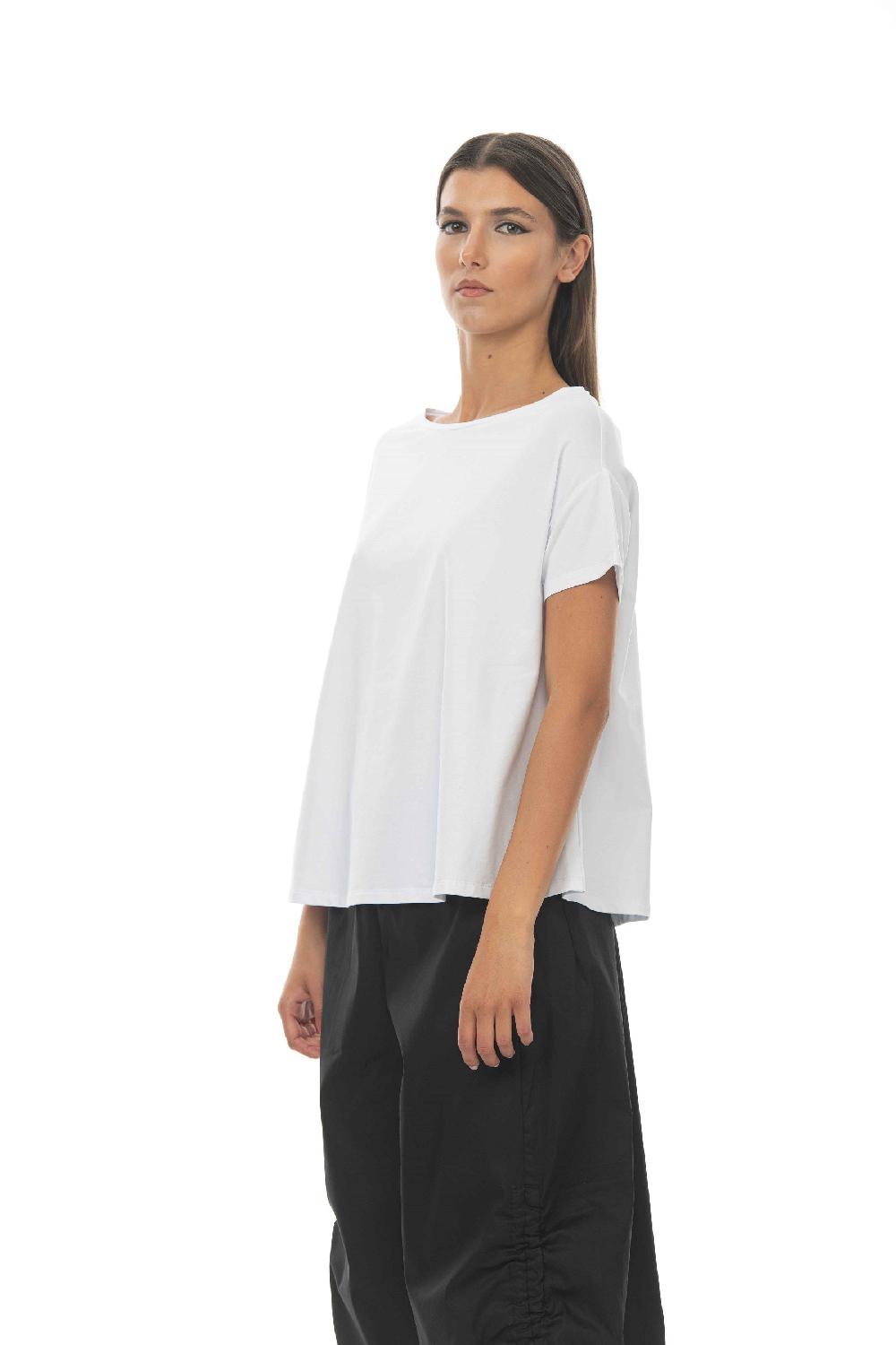 ROSÈ A POIS Cuoricino T-shirt Vendita Economica