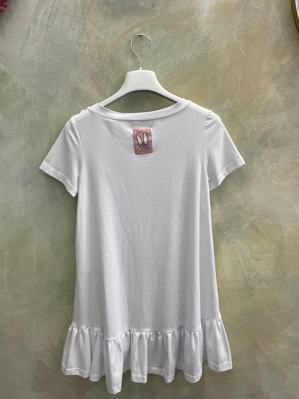 ROSÈ A POIS Collina T-shirt Sottocosto