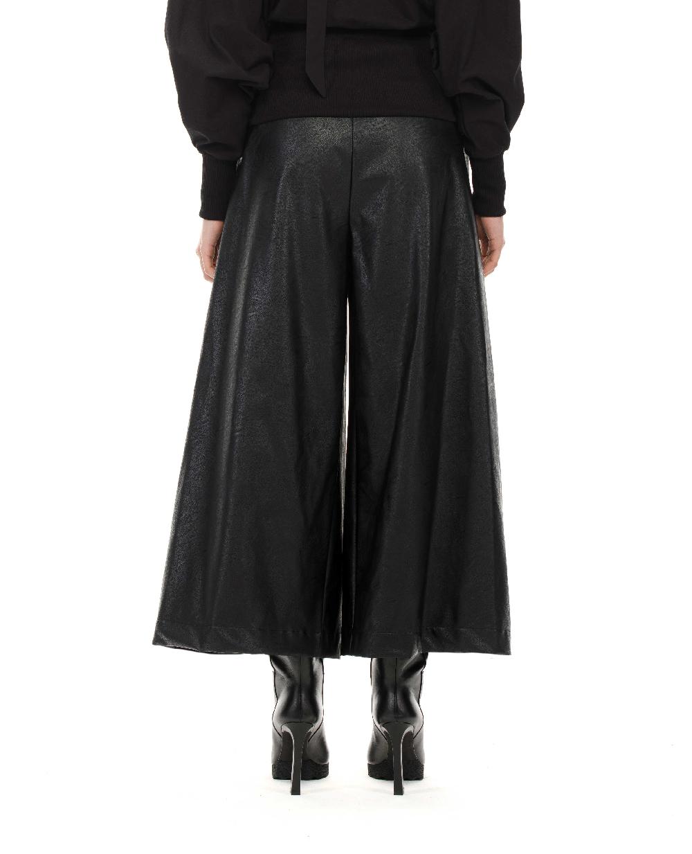 ROSÈ A POIS ODETTA Pantalone in ecopelle Moda