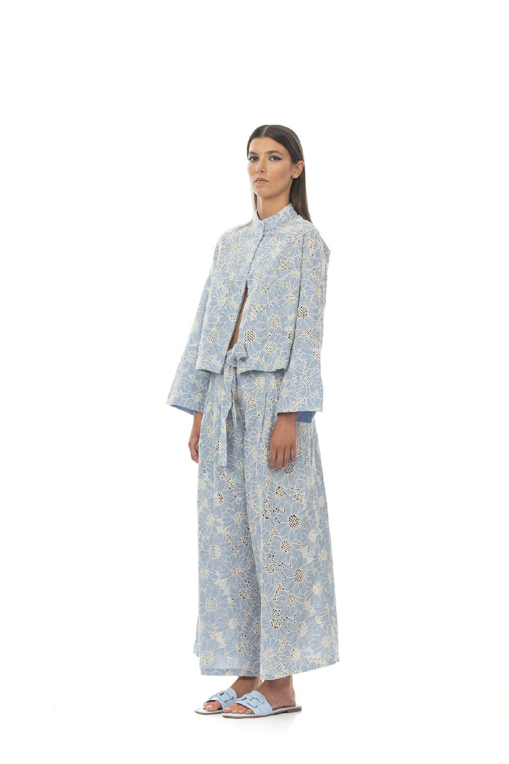 ROSÈ A POIS Mufasa Pantalone Presa
