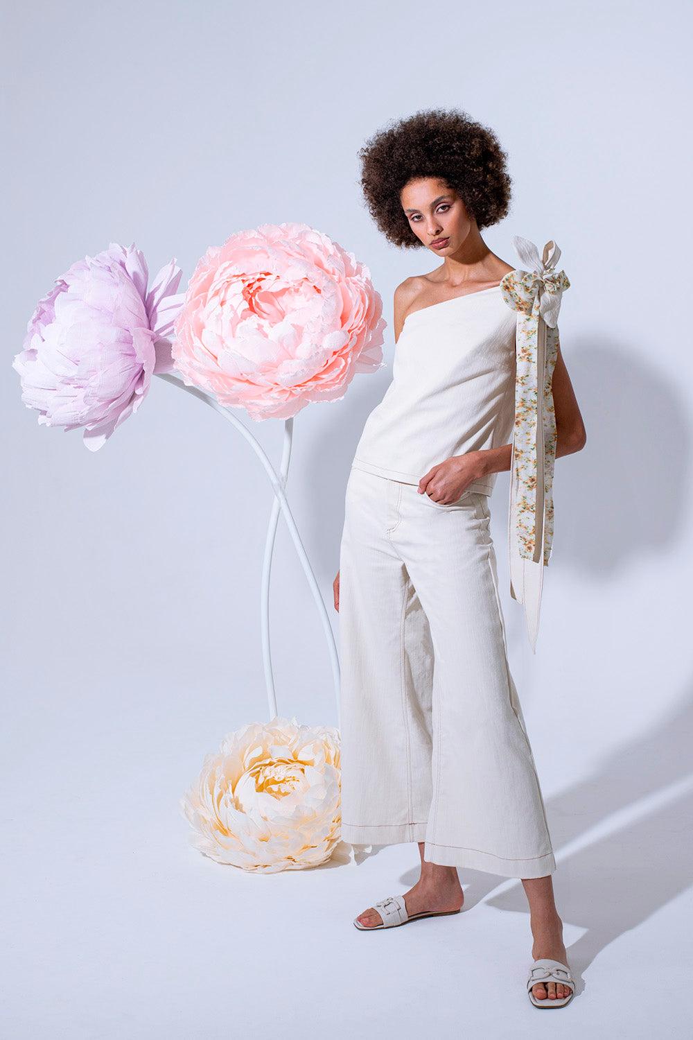 ROSÈ A POIS Biancaneve Pantalone Online