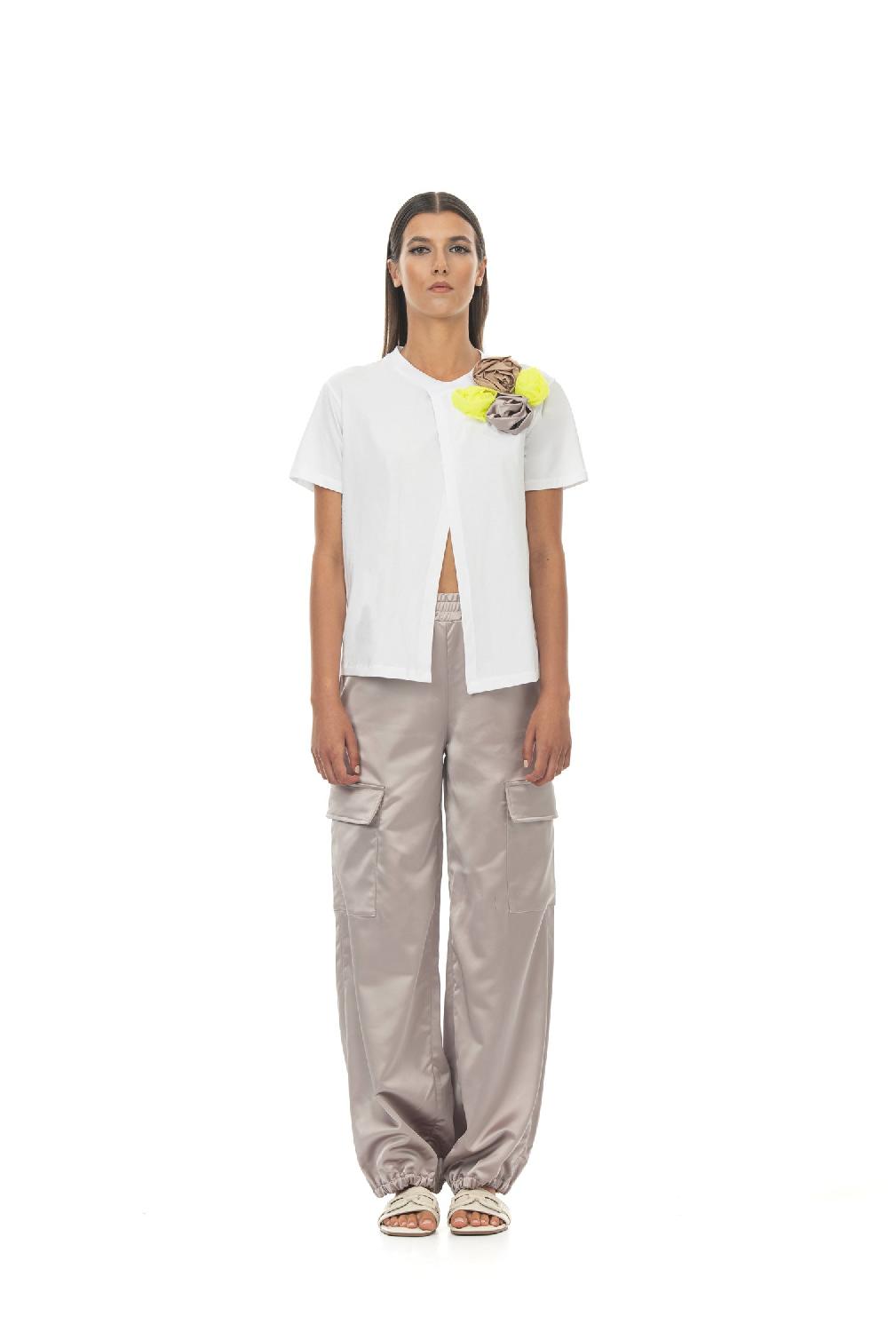 ROSÈ A POIS Oceania T-shirt Bianco Hotsell