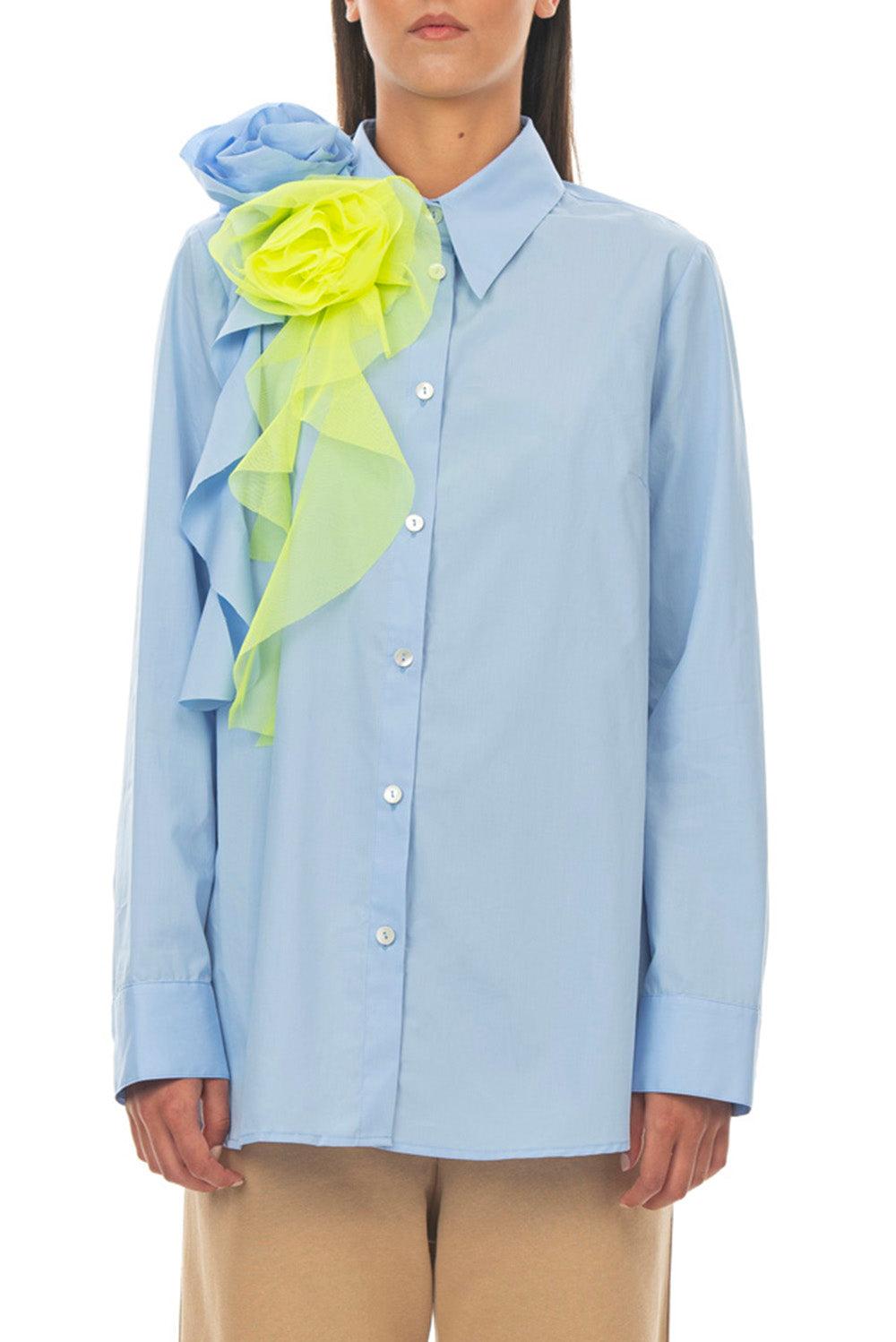 ROSÈ A POIS Quiquoqua Camicia Vendite Flash