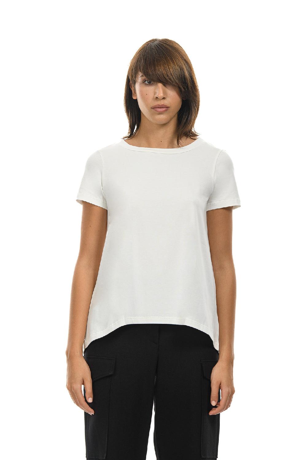 ROSÈ A POIS ALE T-shirt basic Nuova