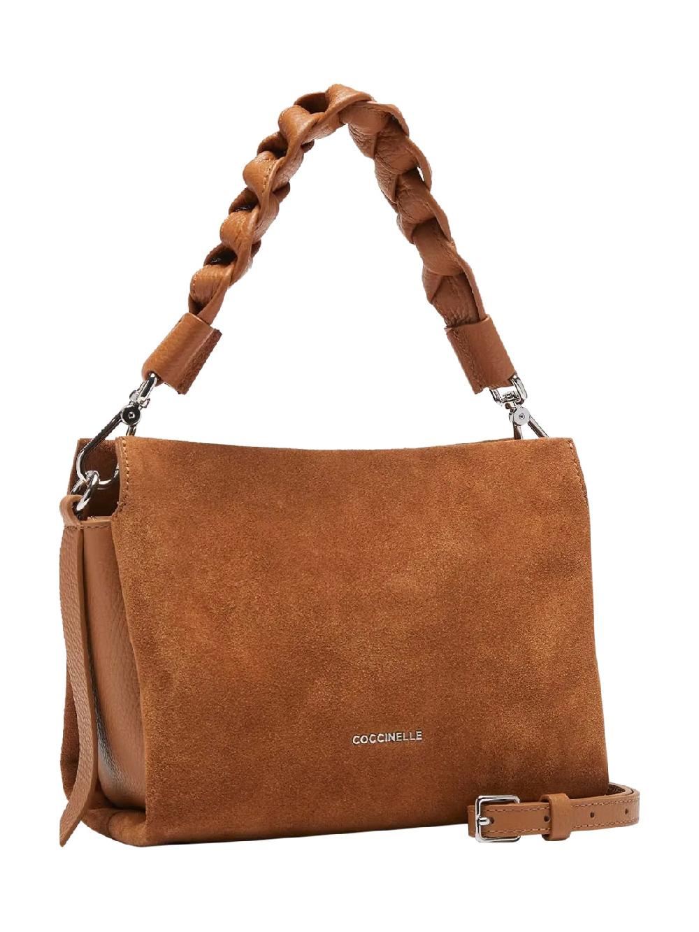 Coccinelle Borsa Coccinelle Boheme suede small - E1P6P580101 Qualità Garantita