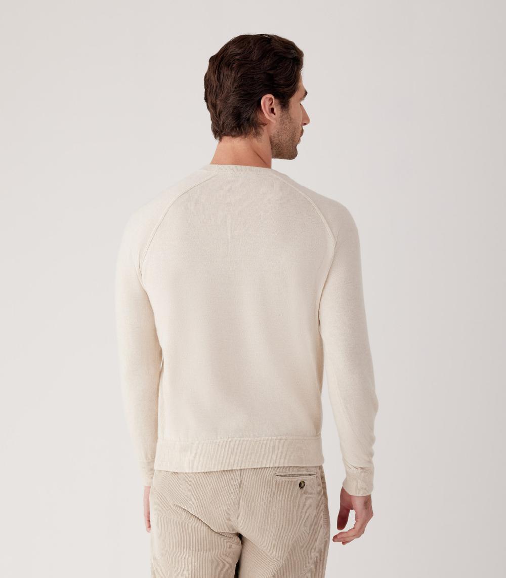 S.Moritz GIROCOLLO RAGLAN LANA CASHMERE Nuovo