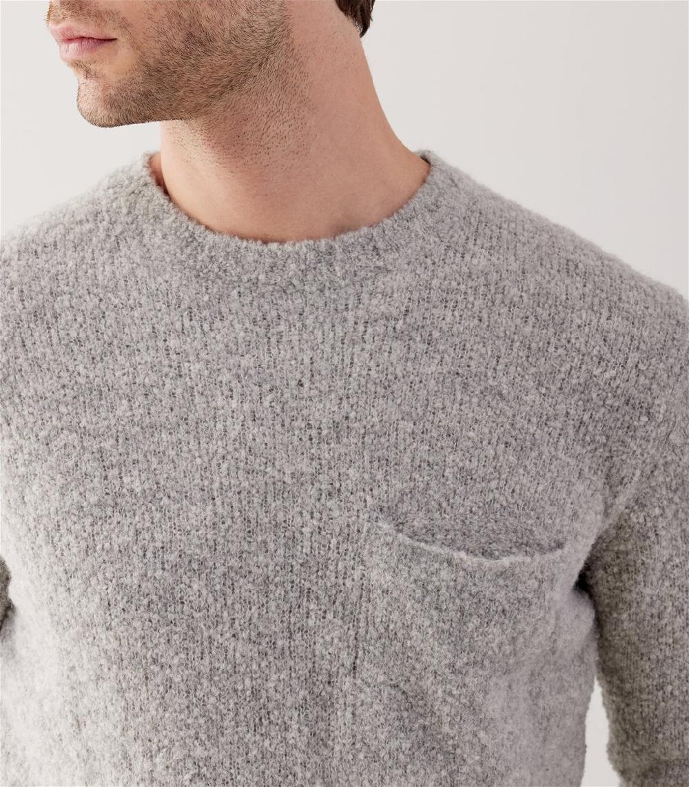 S.Moritz GIROCOLLO CON TASCONE LANA ALPACA/MERINO Consegna Veloce