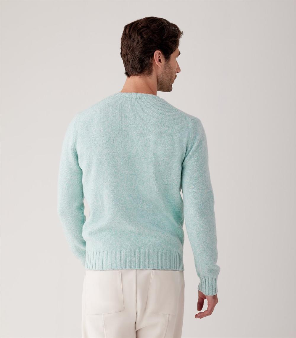 S.Moritz GIROCOLLO LANA MERINO MOULINÈ In Vendita