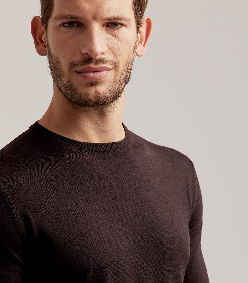 S.Moritz GIROCOLLO ROYAL MERINO - TESTA DI MORO Nuova