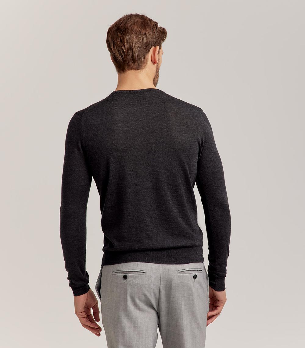 S.Moritz GIROCOLLO ROYAL MERINO - GRIGIO ANTRACITE 2025