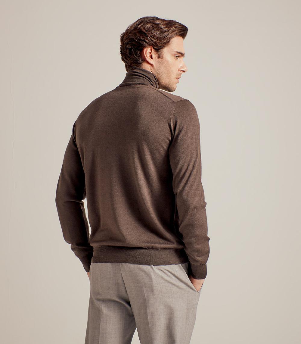 S.Moritz DOLCEVITA LANA SETA CASHMERE - CACAO Spedizione Gratuita