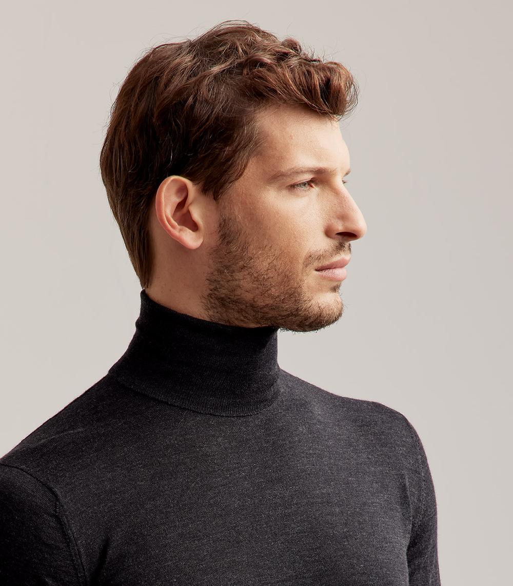 S.Moritz DOLCEVITA ROYAL MERINO - GRIGIO ANTRACITE Shopping Online
