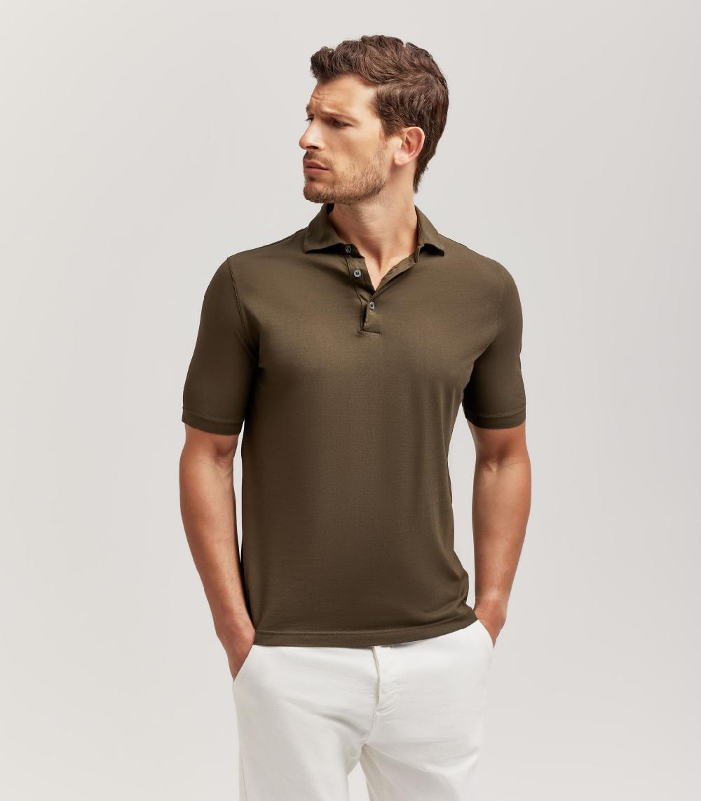 S.Moritz POLO BASICA - COTONE CREPE In Saldo