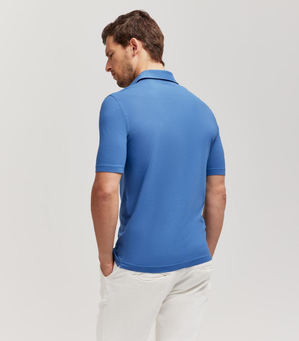 S.Moritz POLO BASICA - COTONE CREPE Moda