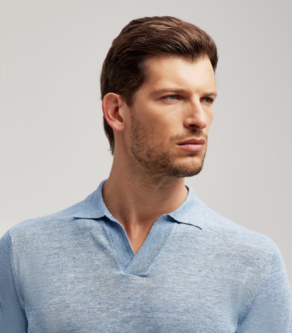 S.Moritz POLO SKIPPER - LINO COTONE 2025