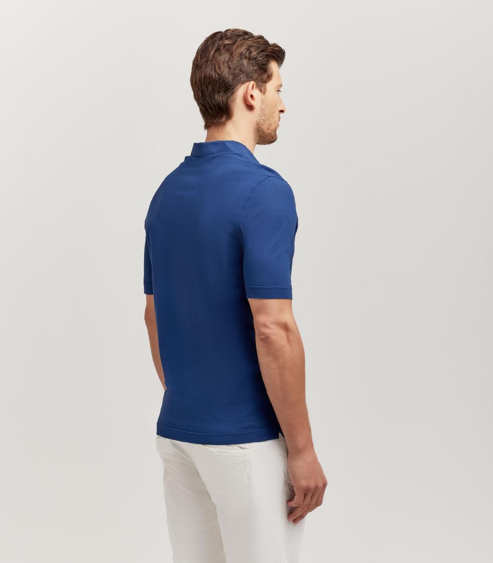 S.Moritz POLO SKIPPER - COTONE CREPE In Linea