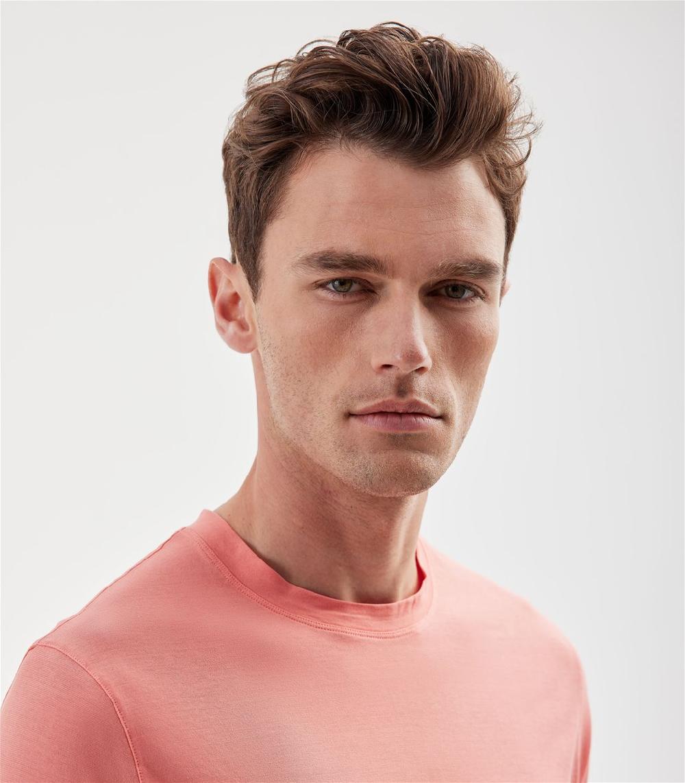 S.Moritz T-shirt pesca da uomo in cotone crepe | S.Moritz Sito Ufficiale Qualità Garantita