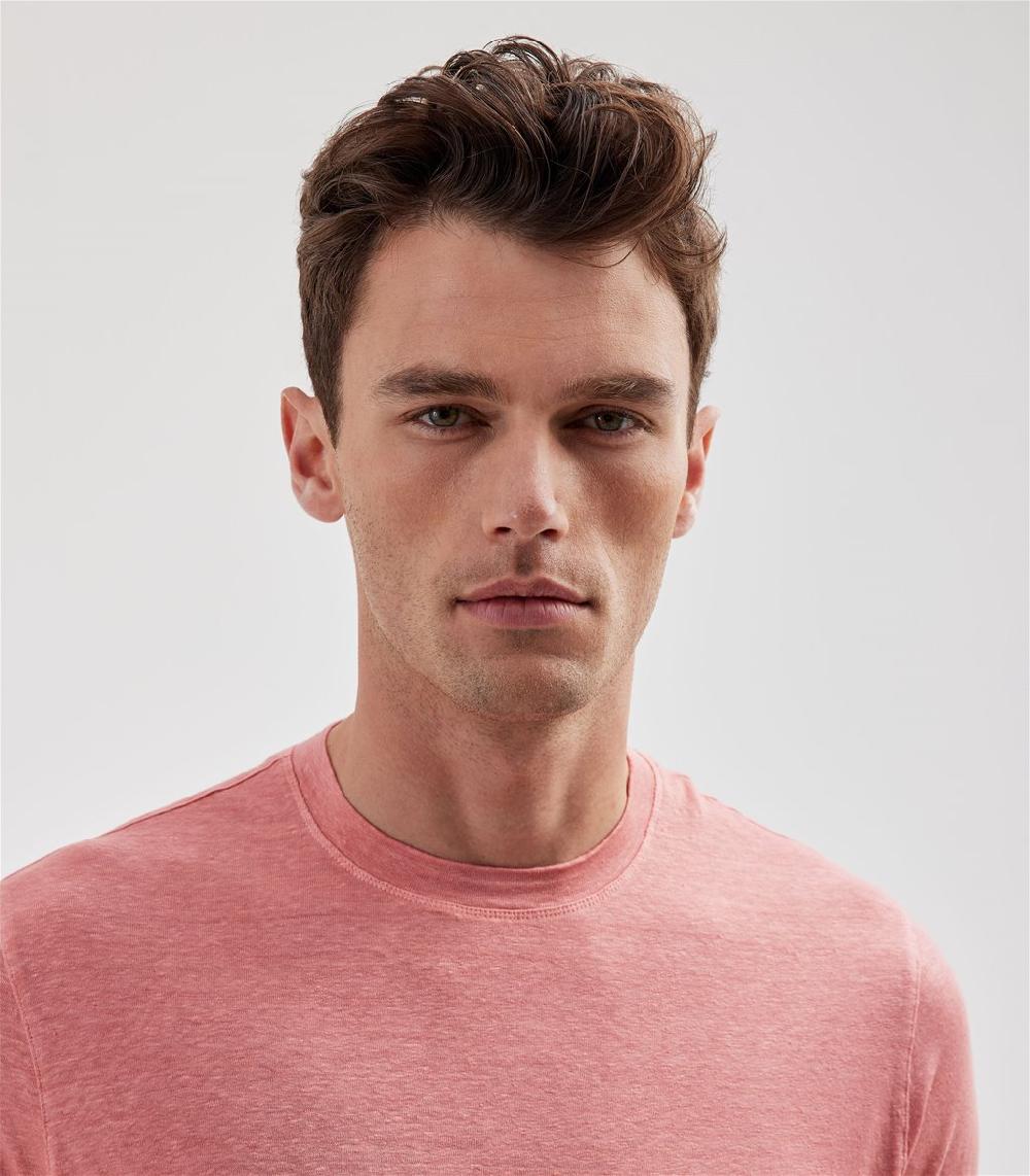 S.Moritz T-shirt pesca da uomo in jersey lino | S.Moritz Sito Ufficiale Fino Al -60%
