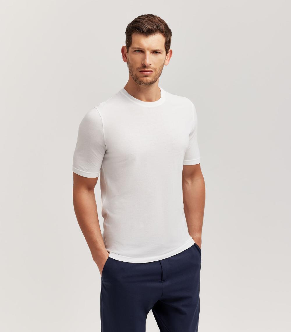 S.Moritz T-SHIRT - COTONE CREPE Presa