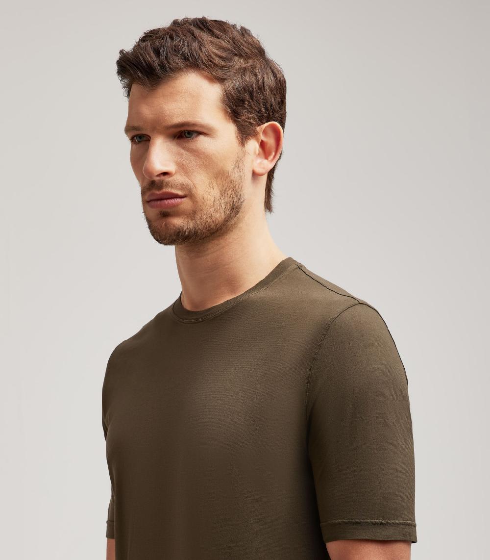 S.Moritz T-SHIRT - COTONE CREPE Economico