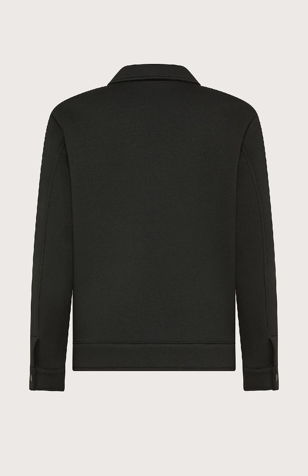 Seventy Giaccca camicia in neoprene con bottoncini automatici - Col. Nero Promozione Limitata