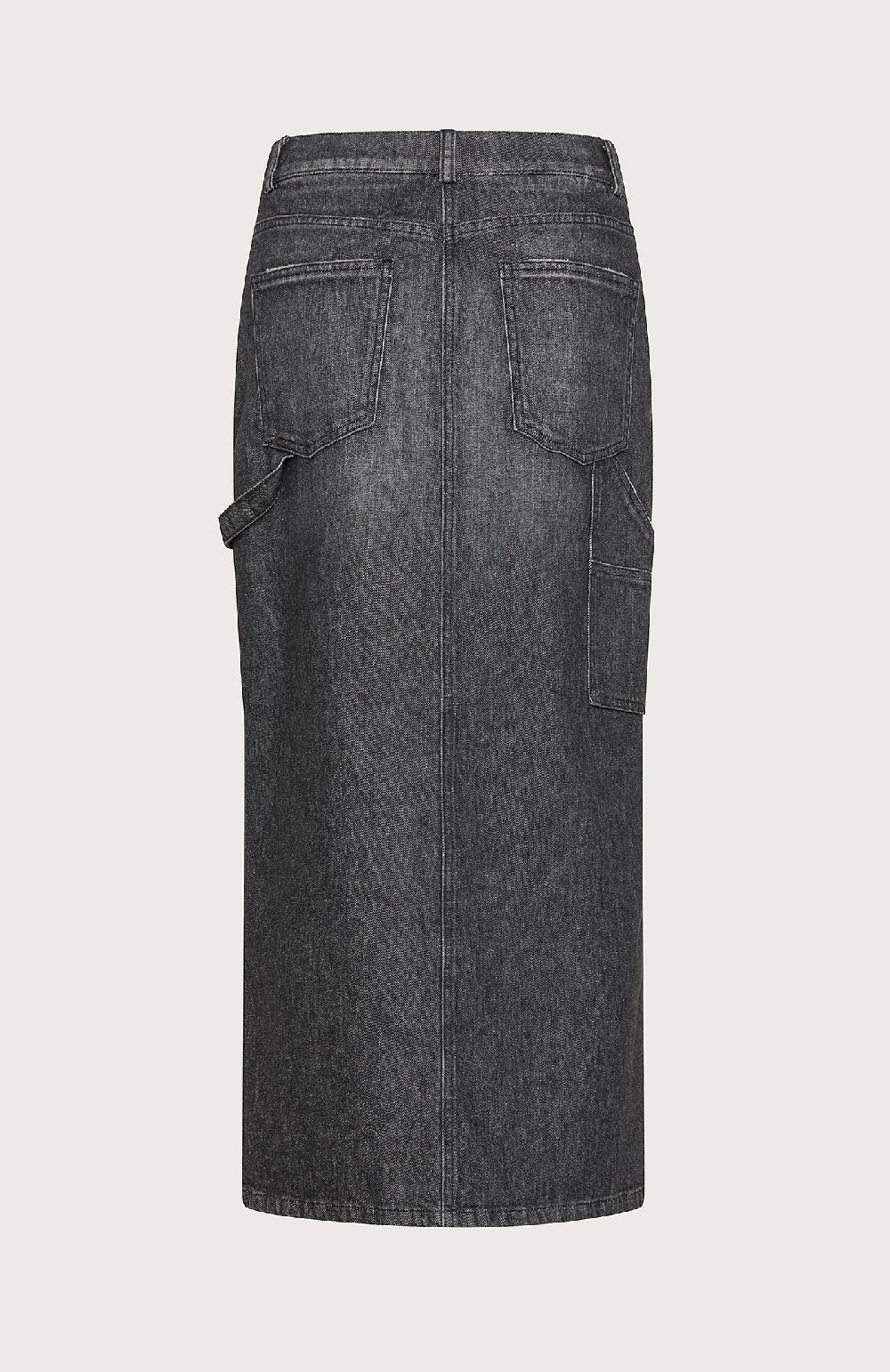 Seventy Gonna lunga in denim washed - Col. Grigio I Più Venduti