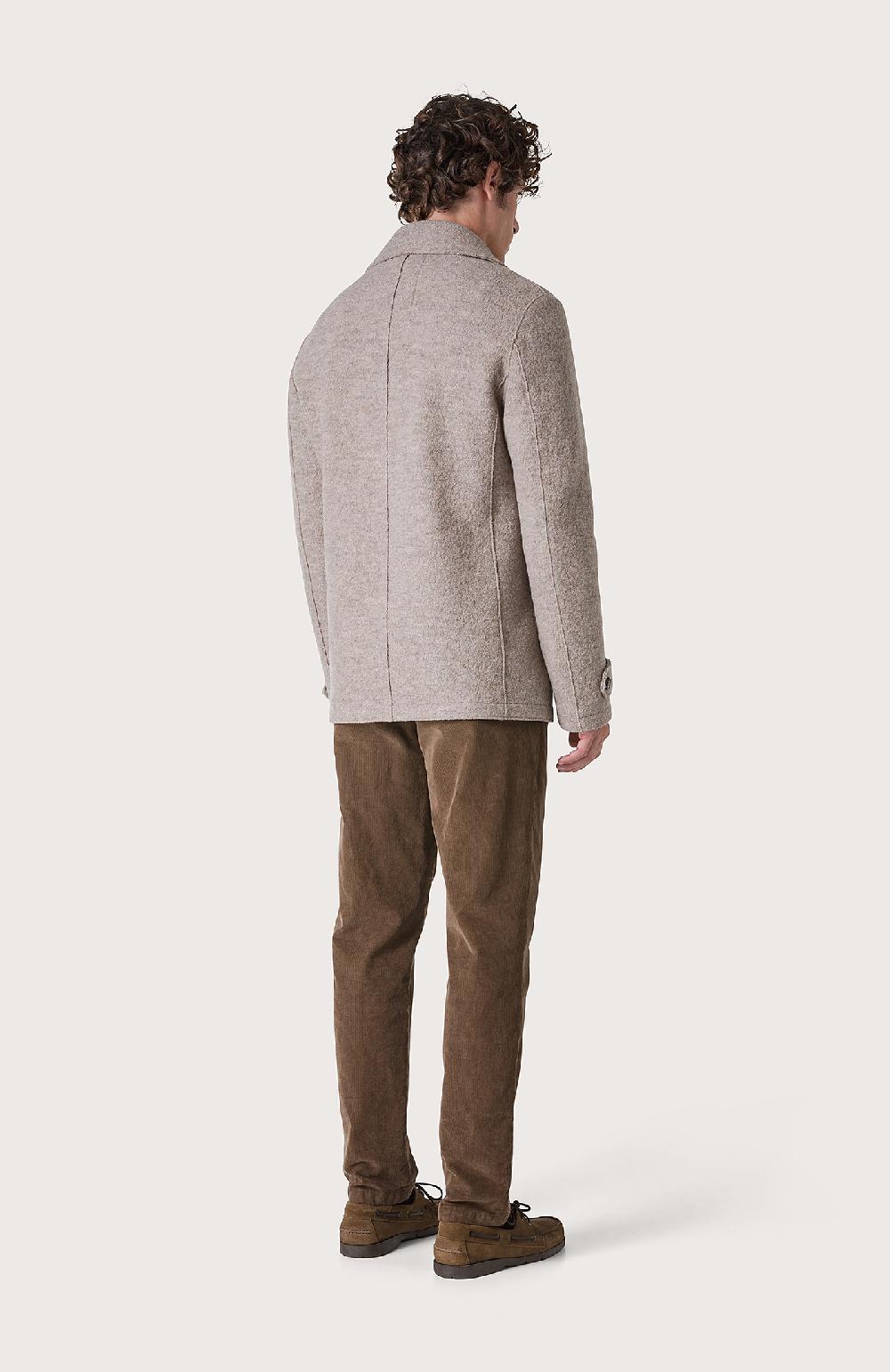 Seventy Cappotto semifoderato con alamari - Col. Marrone Vendita
