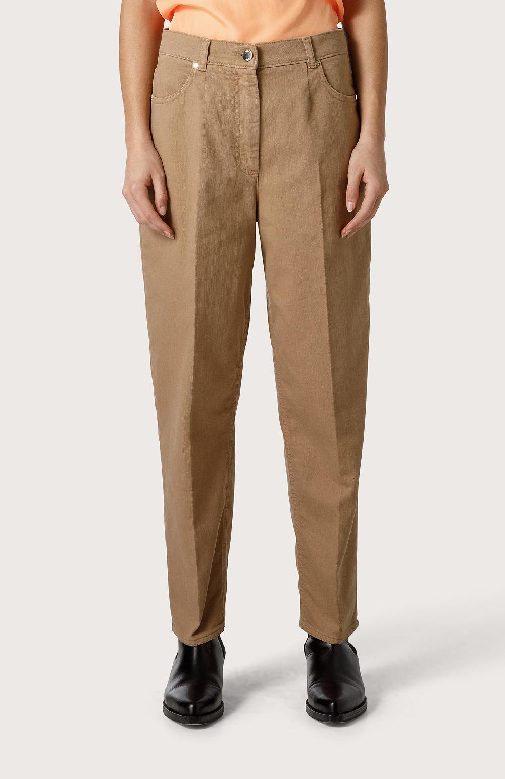 Seventy Pantalone in cotone stretch - Col. Neutro Sottocosto