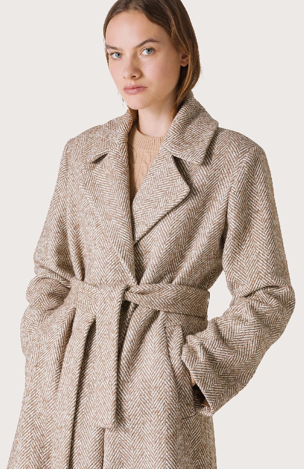 Seventy Cappotto stile vestaglia - Col. Neutro Novità