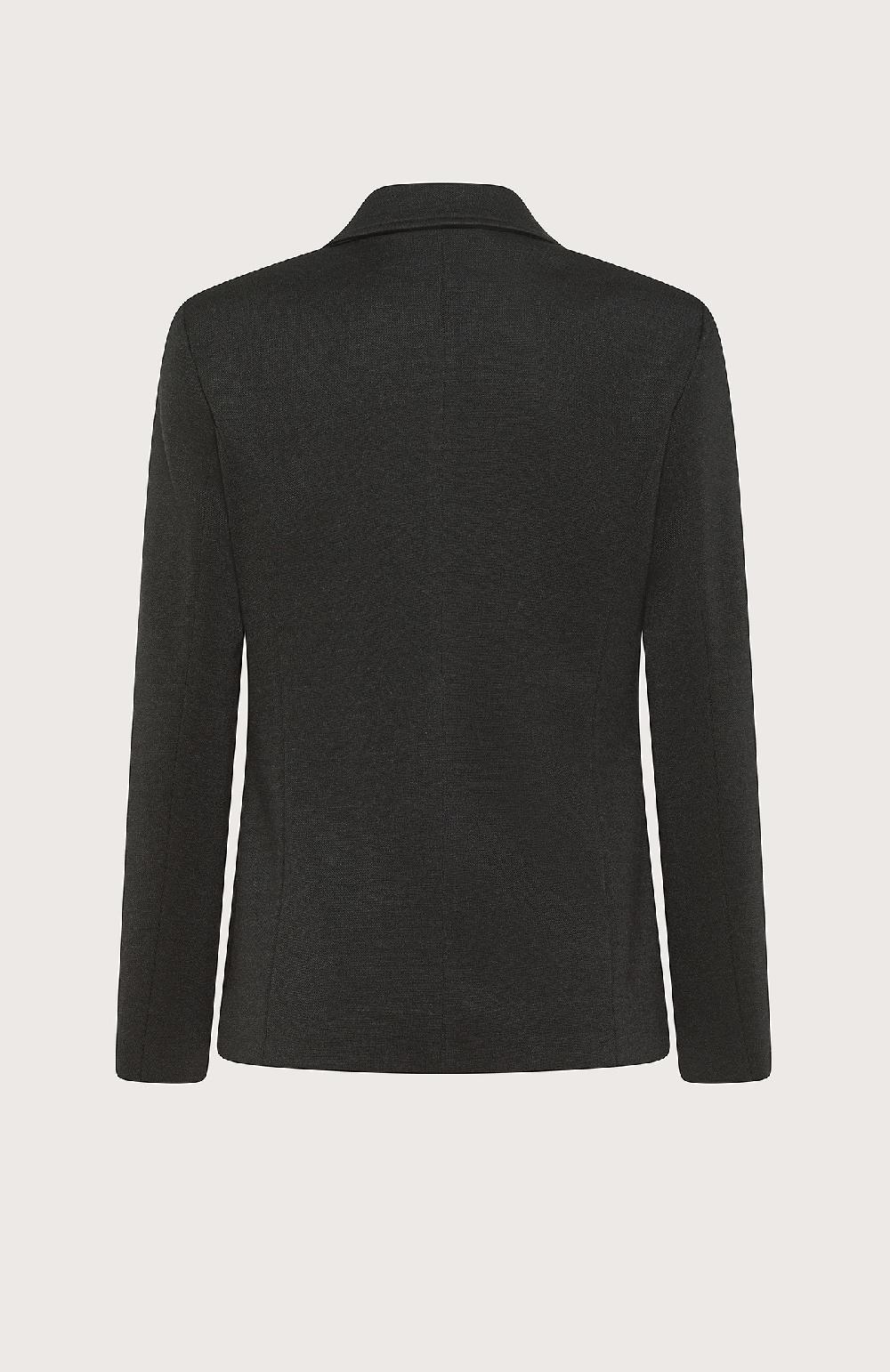 Seventy Giacca monopetto in maglia armaturata - Col. Nero Vendita Calda